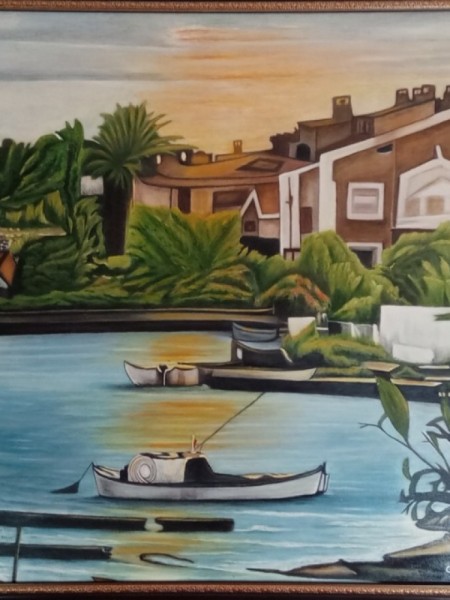 Urla Kalabak Yağlı Boya