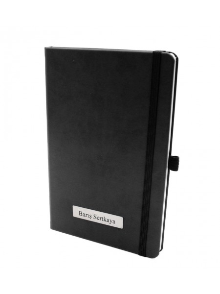 Kişiye Özel 500 ML Çelik Termos & Ölçekli French Press & Kişiye Özel Plakalı Defter & Siyah Kupa & İkili Mum