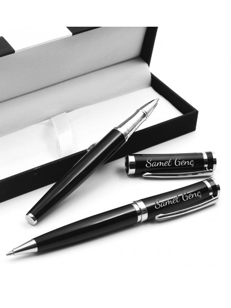 Kişiye Özel İkili Roller Kalem Hediye Seti