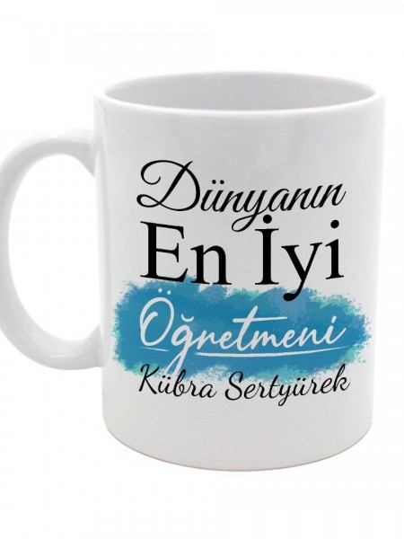 Öğretmenler Gününe Özel Kişiye Özel Tasarım Kupa & Cüzdan & Kartvizitlik & Godiva Seti