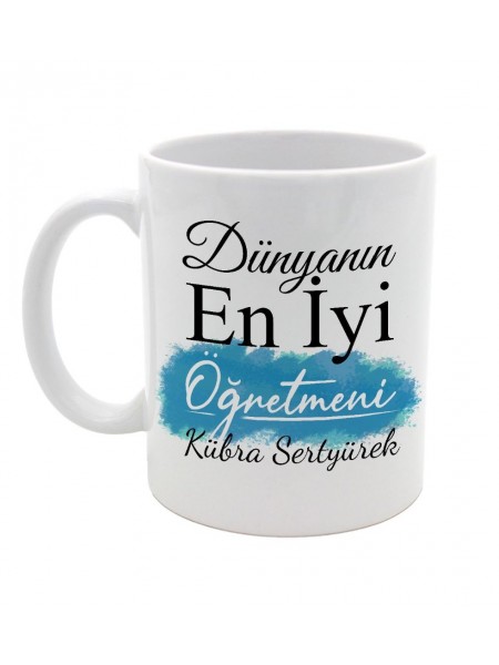 Öğretmenler Gününe Özel Kişiye Özel Tasarım Kupa & Cüzdan & Kartvizitlik & Godiva Seti