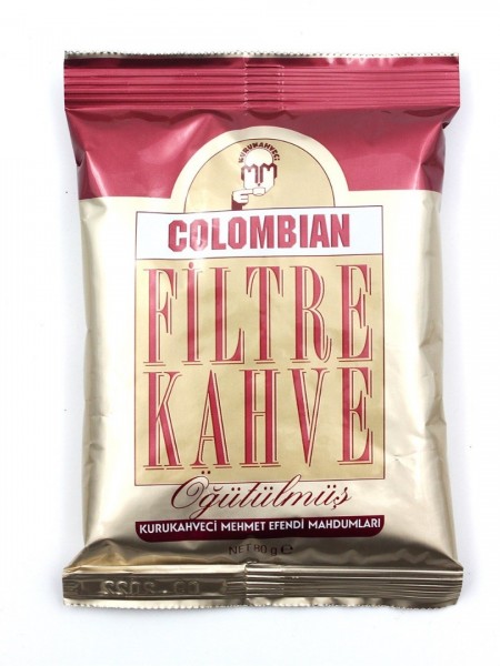 Siyah Kupa & French Press & Columbian Taze Filtre Kahve Hediye Seti